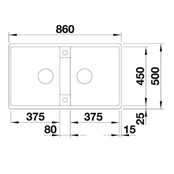 Blanco ZIA 9 biela 516 678