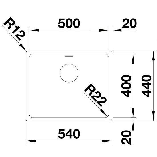 Blanco ANDANO 500-IF hodvábny lesk 522 965