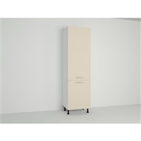 Vysoká skriňa EXPRES GD6002 š60xv204cm na chladničku s výškou 178cm - sand mat