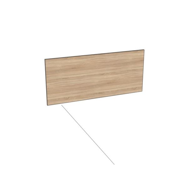 Zástena - obkladový materiál 130 x 56,2 x 1,8 cm - dub Sonoma